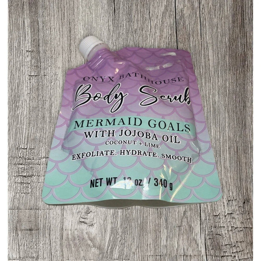 Onyx Bathhouse Body Scrub Mermaid Goals